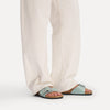 BIRKENSTOCK Madrid Big Buckle Pelle naturale vernice High-Shine Pure Sage