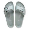 BIRKENSTOCK Madrid Big Buckle Pelle naturale vernice High-Shine Pure Sage