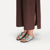 BIRKENSTOCK Arizona Big Buckle Pelle naturale vernice PURE SAGE