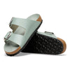 BIRKENSTOCK Arizona Big Buckle Pelle naturale vernice PURE SAGE
