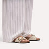 BIRKENSTOCK Madrid Big Buckle Pelle naturale vernice High-Shine Oyster