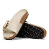 BIRKENSTOCK Madrid Big Buckle Pelle naturale vernice High-Shine Oyster