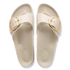 BIRKENSTOCK Madrid Big Buckle Pelle naturale vernice High-Shine Oyster