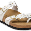 BIRKENSTOCK Mayari Flower Embellishment White