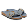 BIRKENSTOCK Madrid Big Buckle Pelle oliata BASALT GRAY