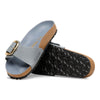BIRKENSTOCK Madrid Big Buckle Pelle oliata BASALT GRAY