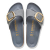 BIRKENSTOCK Madrid Big Buckle Pelle oliata BASALT GRAY