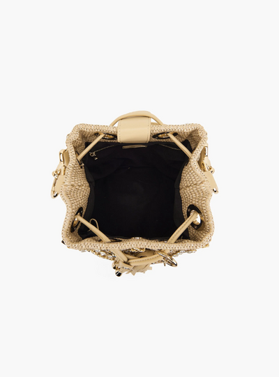 LA CARRIE BAG - Secchiello Mirror Natural