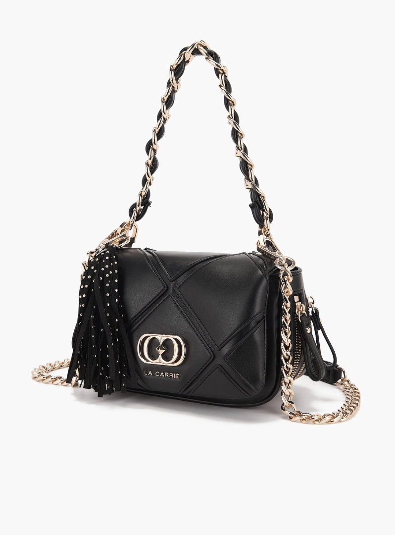 LA CARRIE BAG - Borsa a spalla Isabel Black