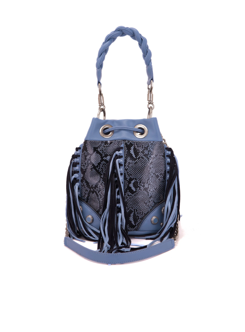 LA CARRIE BAG - Secchiello Legacy Azzurro