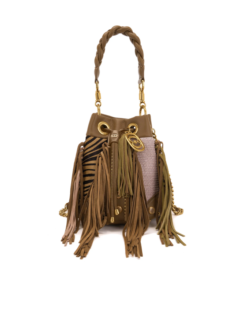 LA CARRIE BAG - Secchiello Legacy Multicolor Pink