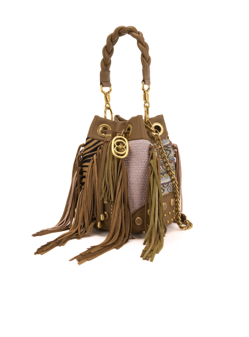 LA CARRIE BAG - Secchiello Legacy Multicolor Pink