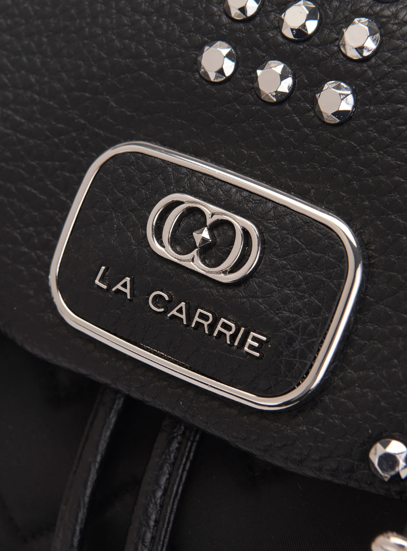 LA CARRIE BAG - ZAINO DARK Black