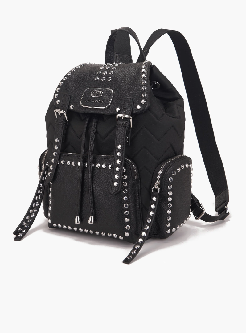 LA CARRIE BAG - ZAINO DARK Black