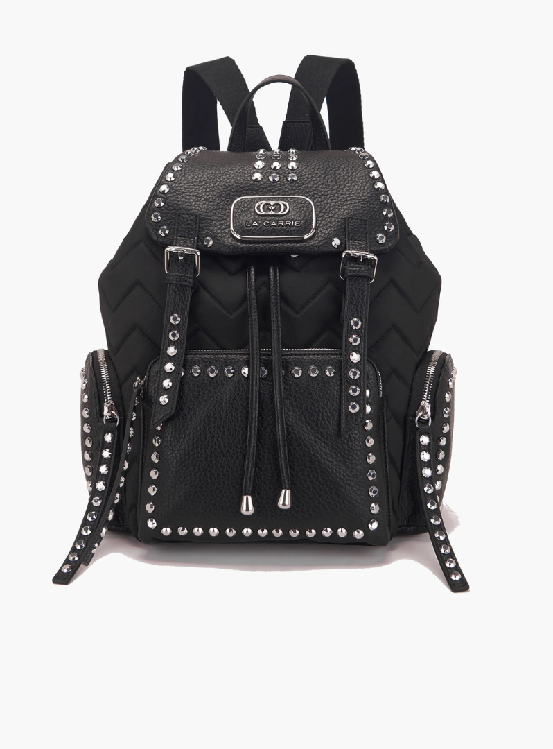 LA CARRIE BAG - ZAINO DARK Black