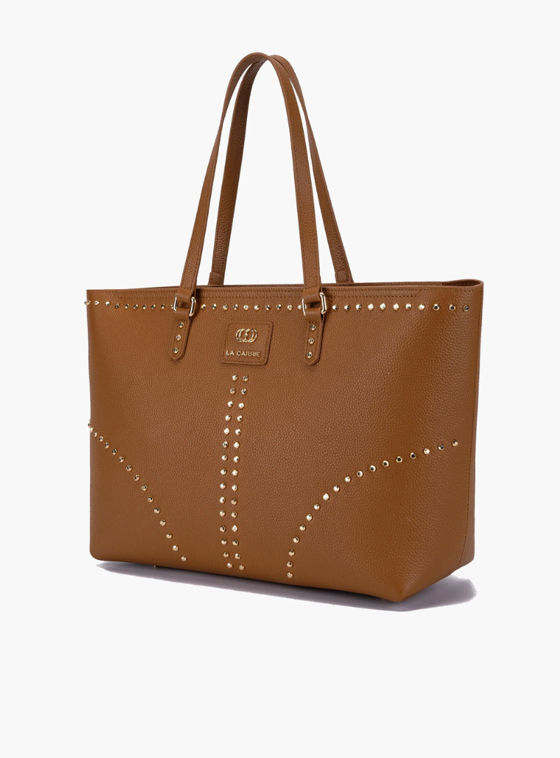 LA CARRIE BAG - Borsa shopping Frivolous Cuoio