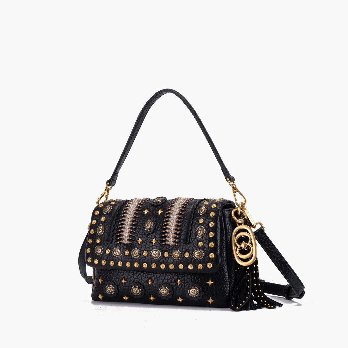 LA CARRIE Borsa a spalla Jungle SKU:152M-BA-143-TBS_BLA