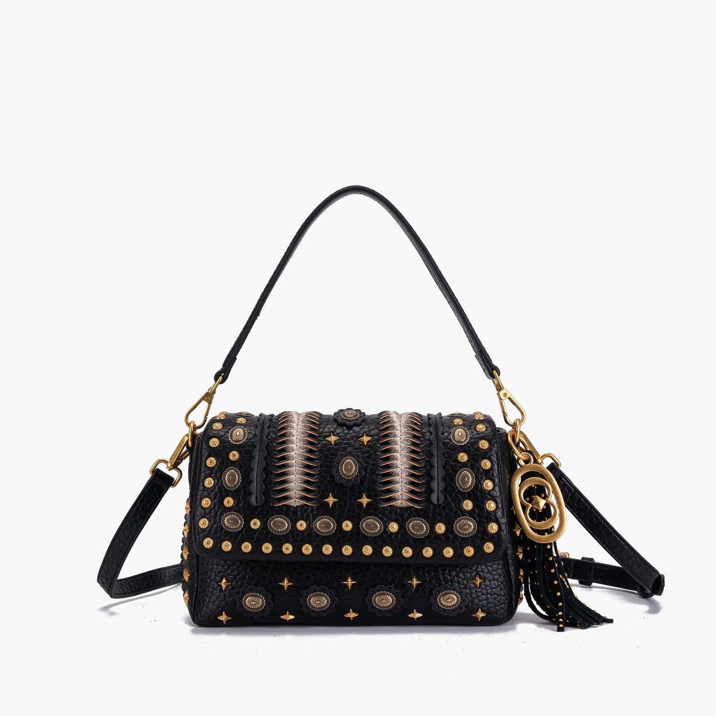LA CARRIE Borsa a spalla Jungle SKU:152M-BA-143-TBS_BLA