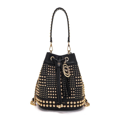 LA CARRIE BAG Secchiello Planet NERO-BLACK