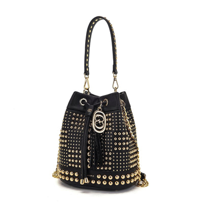 LA CARRIE BAG Secchiello Planet NERO-BLACK
