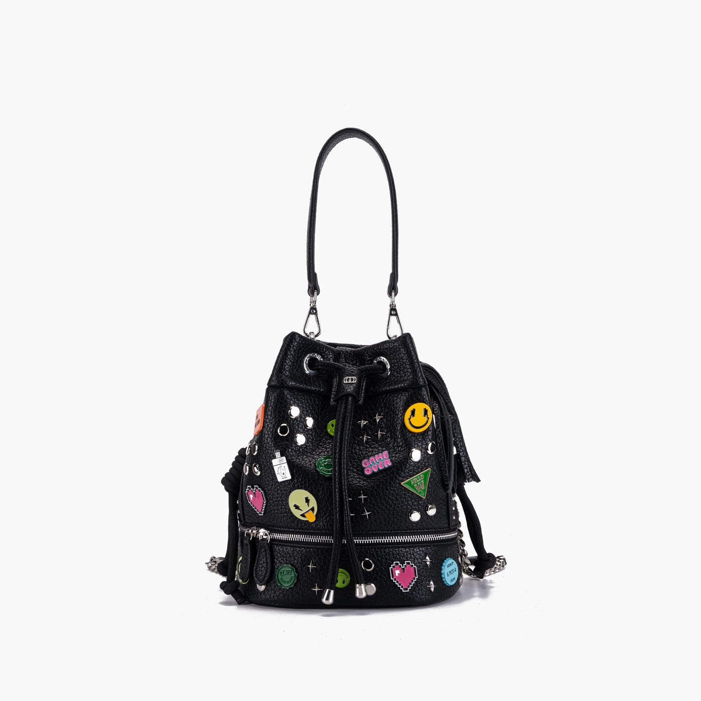 LA CARRIE BAG Secchiello Smiles SKU:152M-EM-179-TBS_BLA