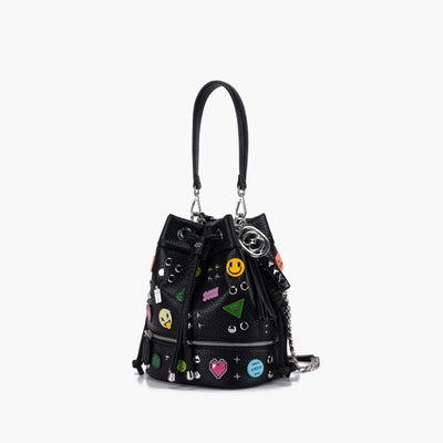 LA CARRIE BAG Secchiello Smiles SKU:152M-EM-179-TBS_BLA