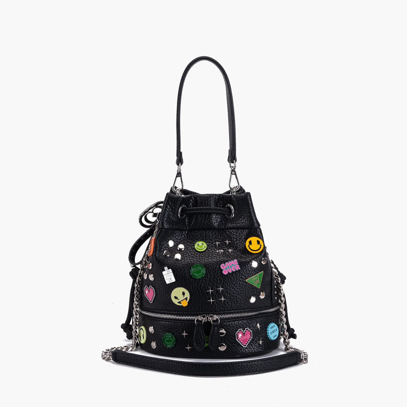 LA CARRIE BAG Secchiello Smiles SKU:152M-EM-179-TBS_BLA