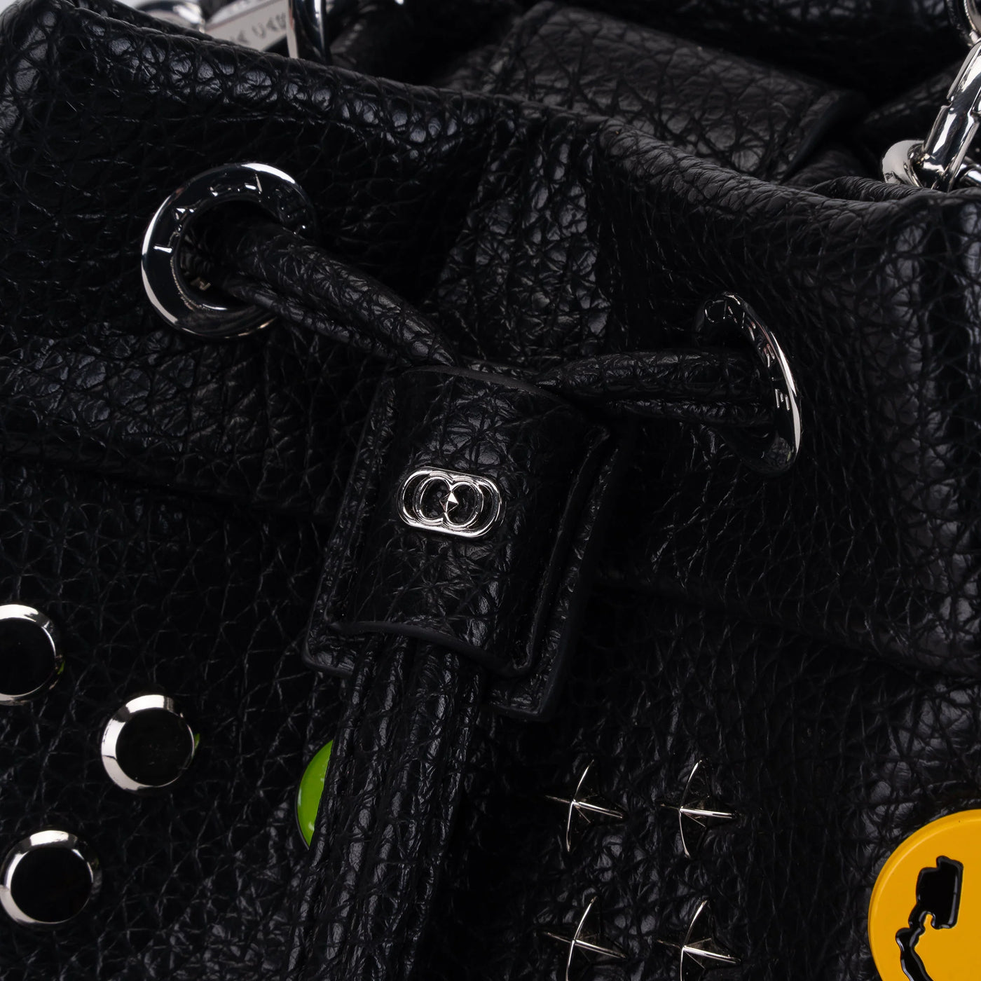 LA CARRIE BAG Secchiello Smiles SKU:152M-EM-179-TBS_BLA
