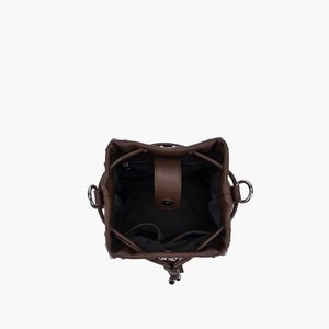 LA CARRIE BAG SECCHIELLO ANDROMEDA MARRONE