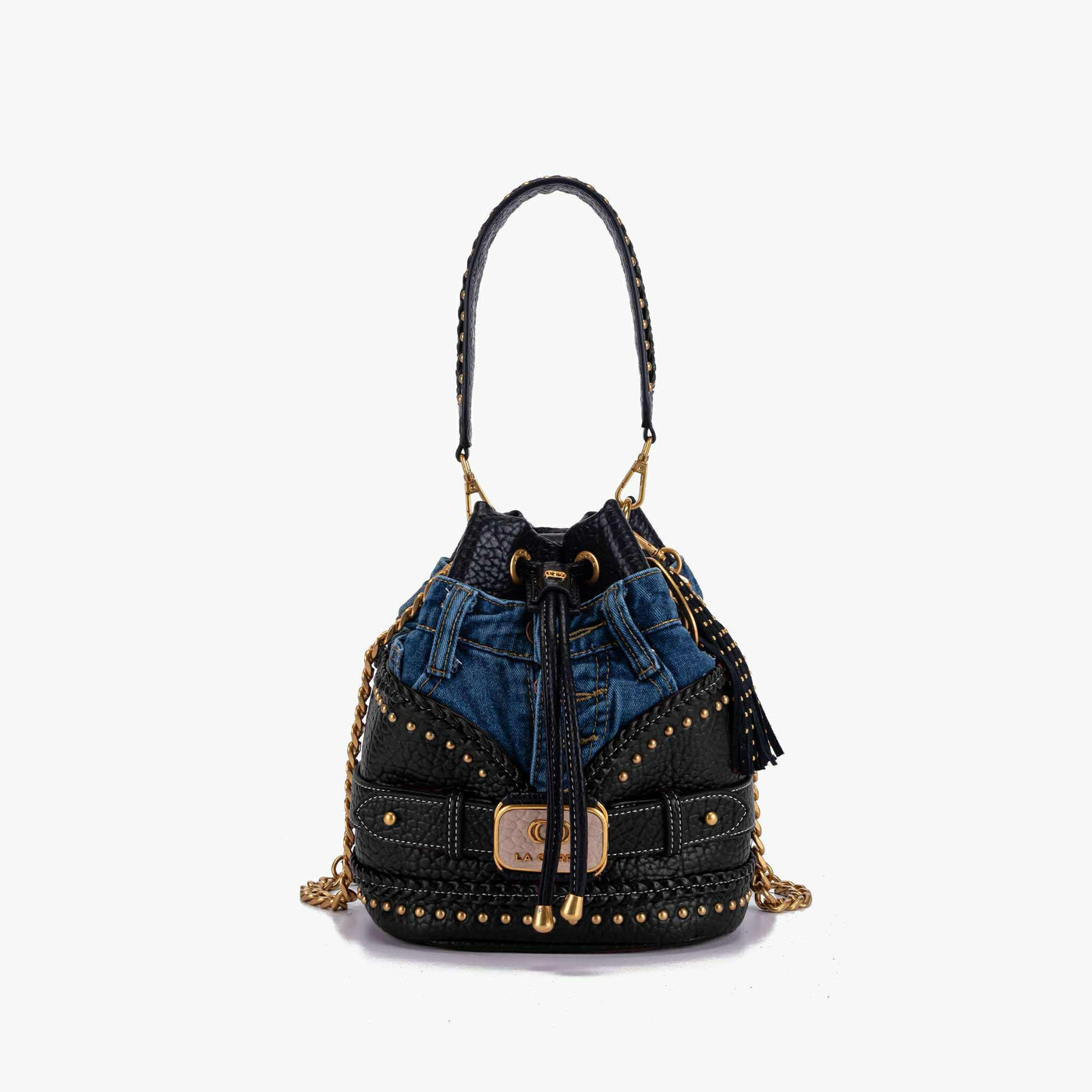 LA CARRIE Secchiello Bagghy SKU:152M-EM-311-CAB_BLA NERO