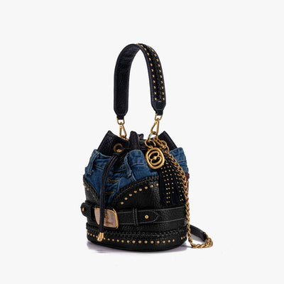 LA CARRIE Secchiello Bagghy SKU:152M-EM-311-CAB_BLA NERO