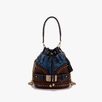 LA CARRIE Secchiello Bagghy SKU:152M-EM-311-CAB_DKBRO DARK BROWN