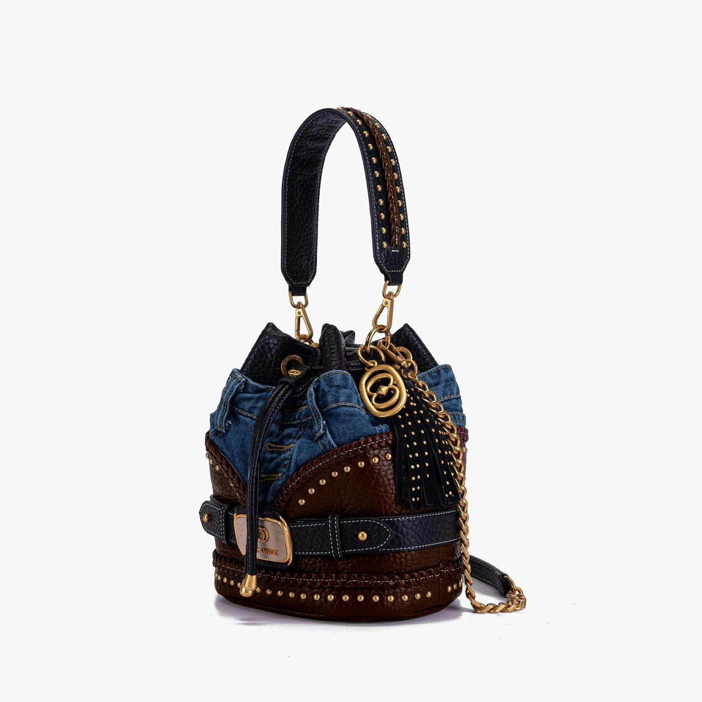 LA CARRIE Secchiello Bagghy SKU:152M-EM-311-CAB_DKBRO DARK BROWN