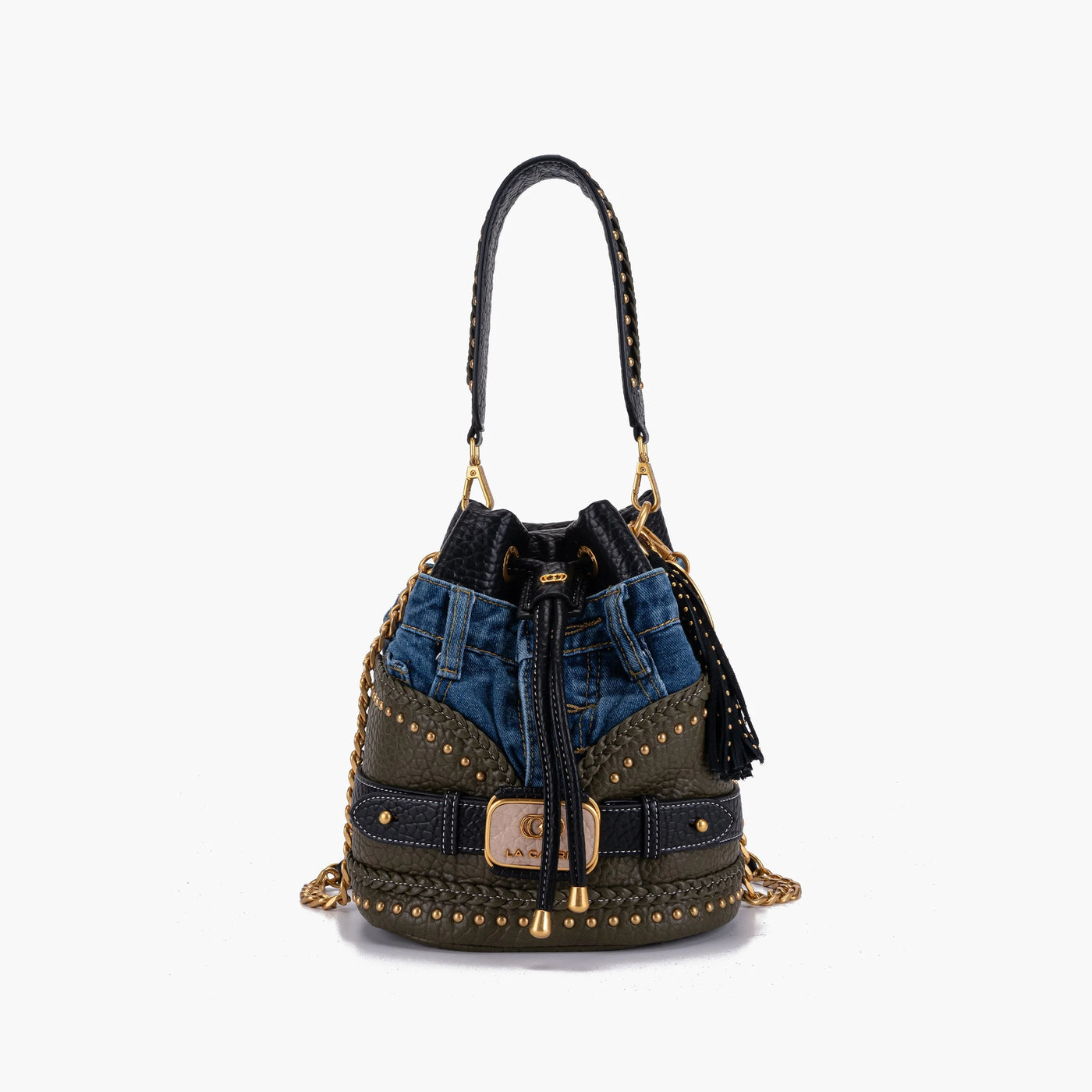 LA CARRIE Secchiello Bagghy OLIVE