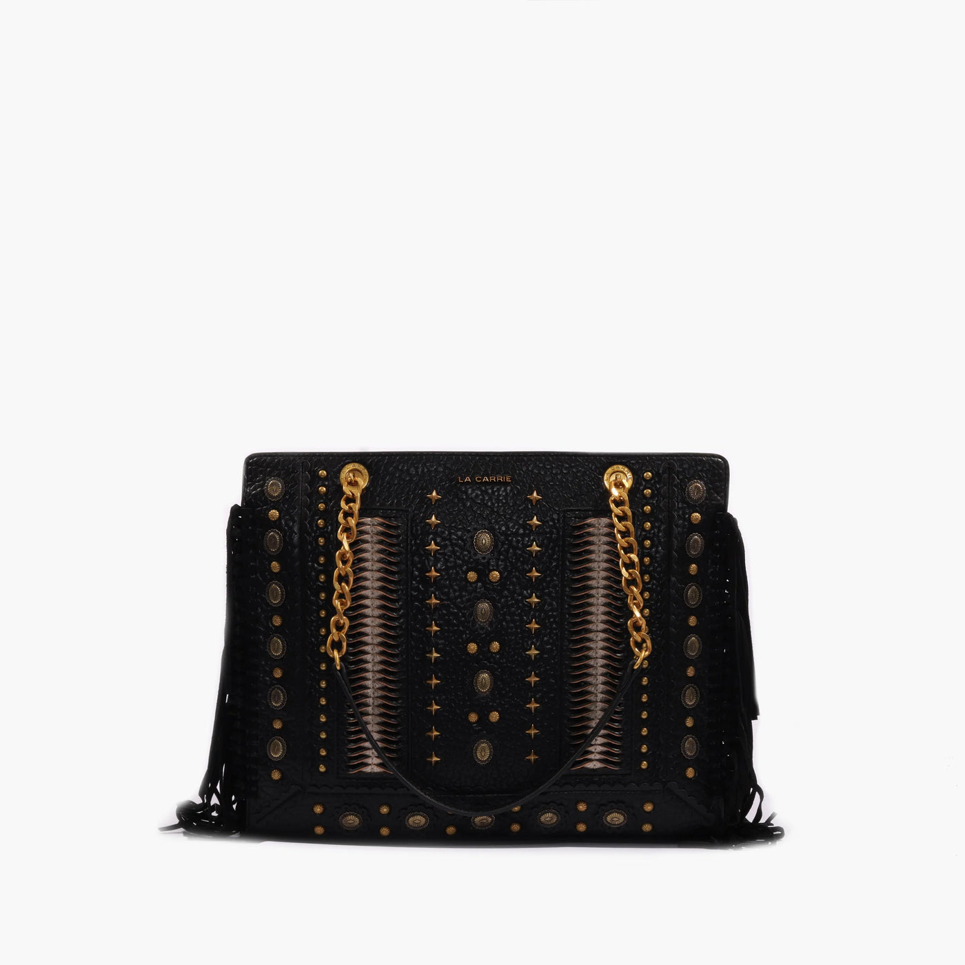 LA CARRIE Borsa a spalla Jungle  BLACK