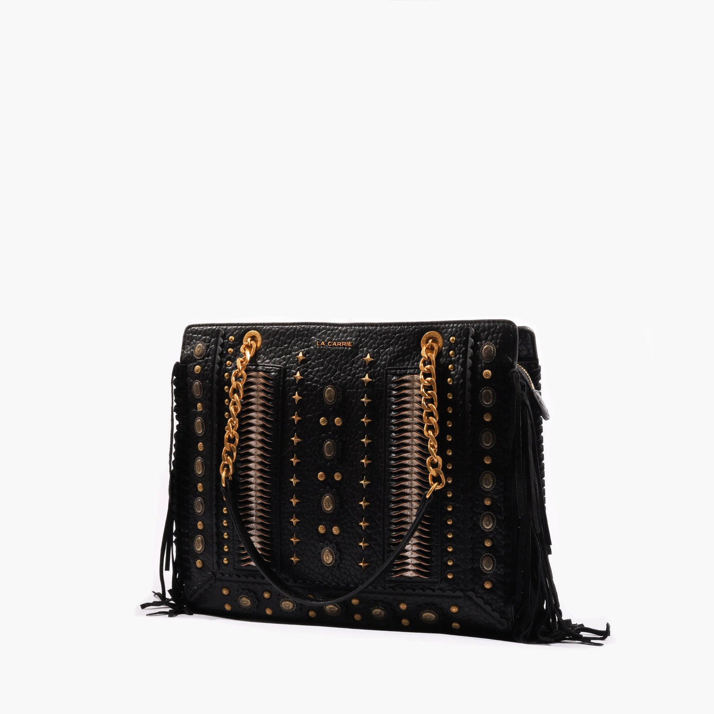 LA CARRIE Borsa a spalla Jungle  BLACK