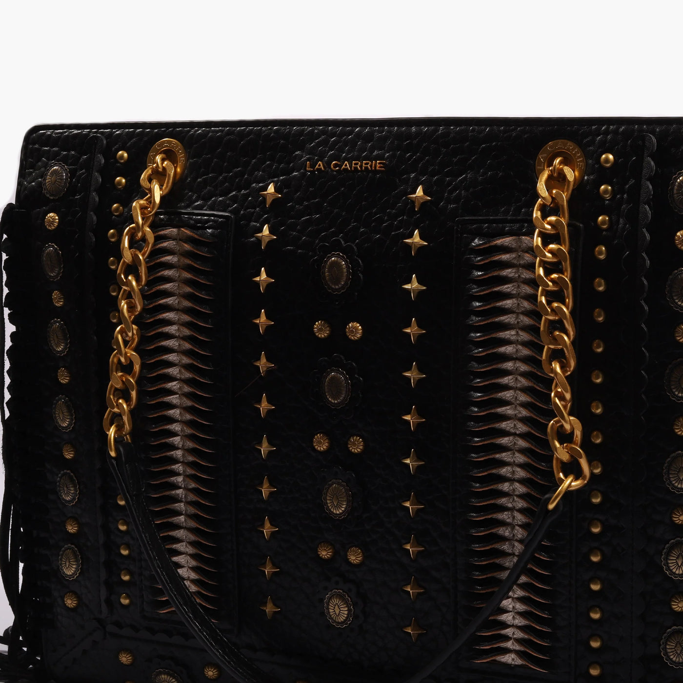 LA CARRIE Borsa a spalla Jungle  BLACK