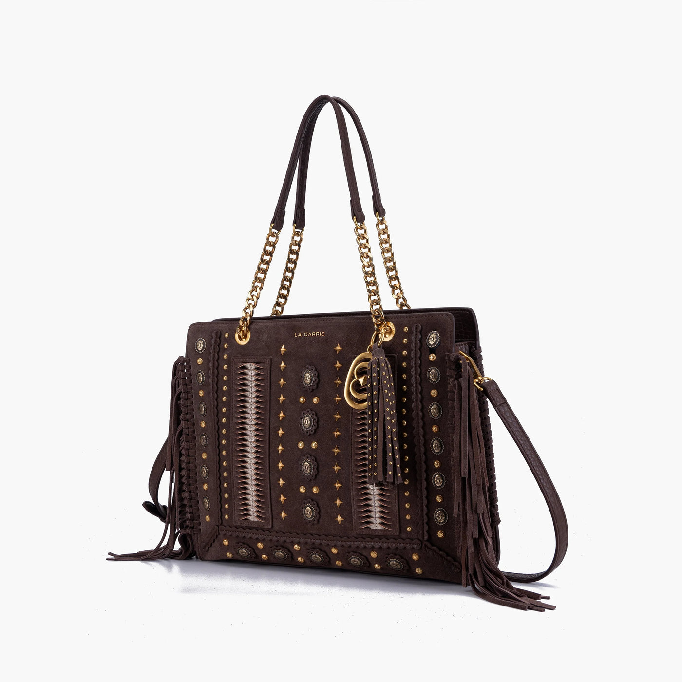 LA CARRIE Borsa a spalla Jungle SKU:152M-TB-198-LST_BRO