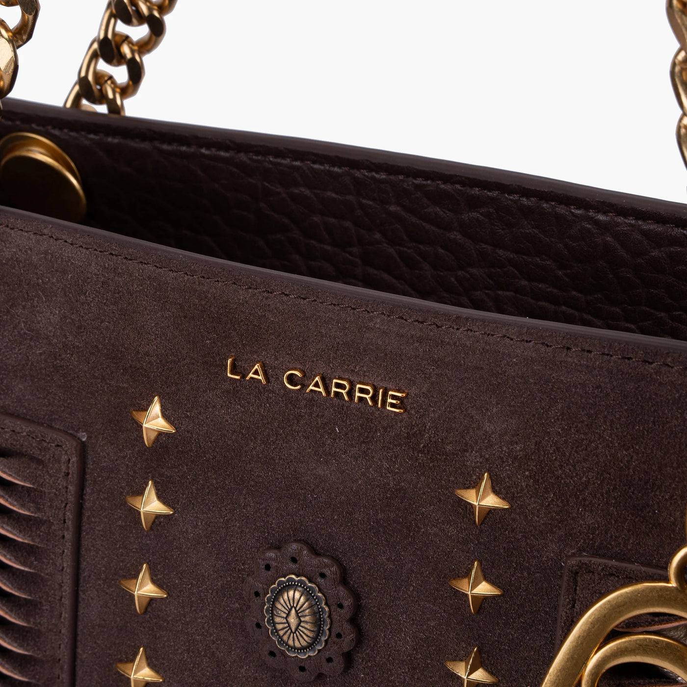 LA CARRIE Borsa a spalla Jungle SKU:152M-TB-198-LST_BRO