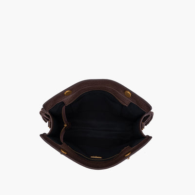 LA CARRIE Borsa a spalla Jungle SKU:152M-TB-198-LST_BRO