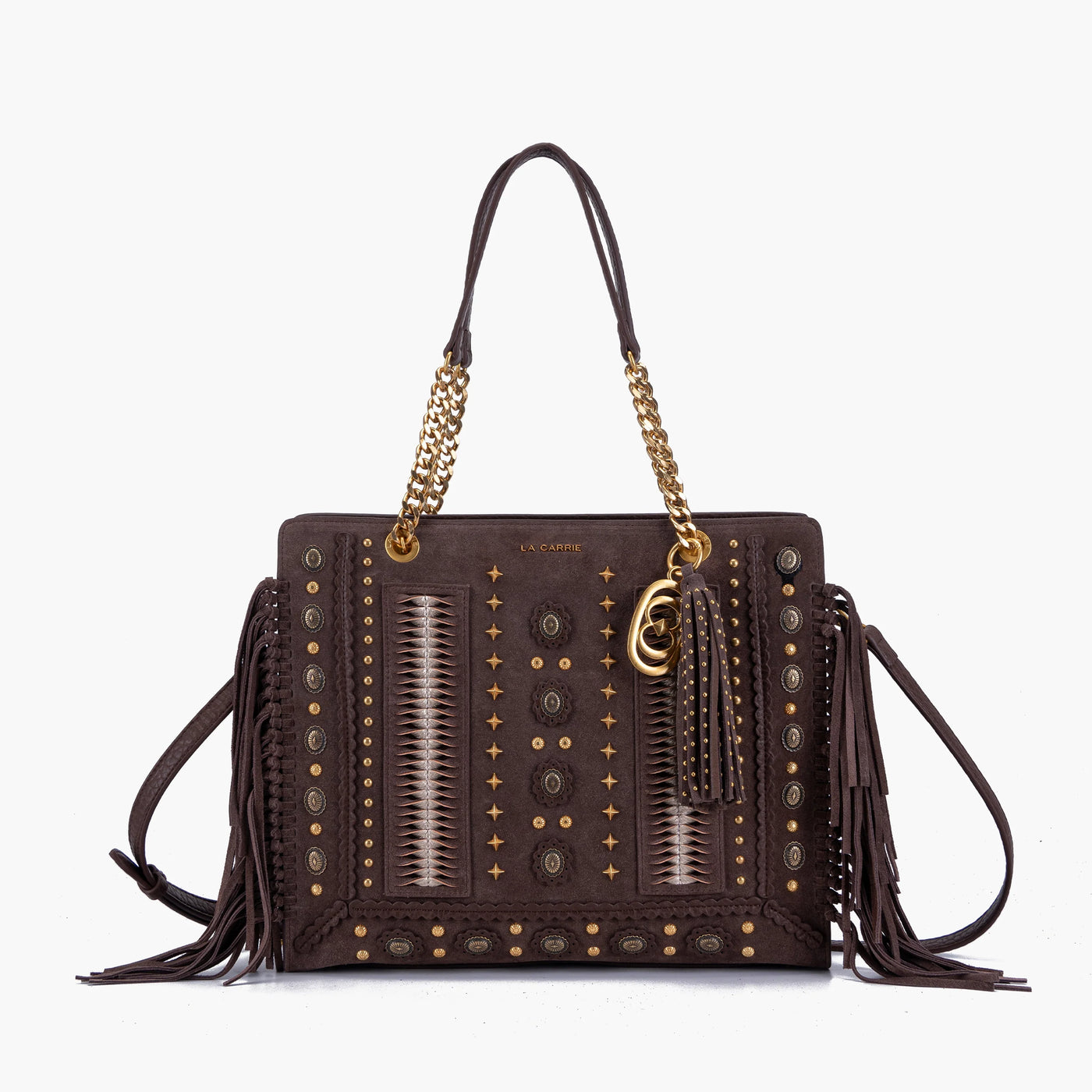 LA CARRIE Borsa a spalla Jungle SKU:152M-TB-198-LST_BRO