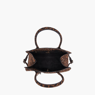 LA CARRIE Borsa Shopping Animalier SKU:152P-TZ-605-SUE_LEO