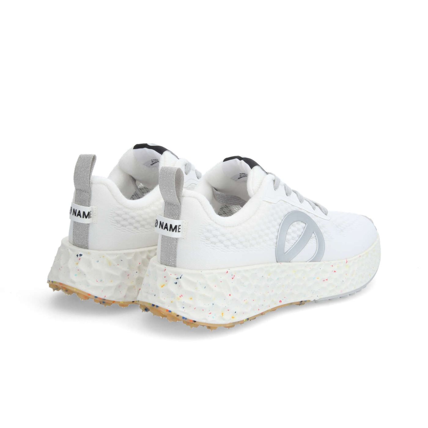 NO MAME CARTER FLY W BIANCO/ARGENTO