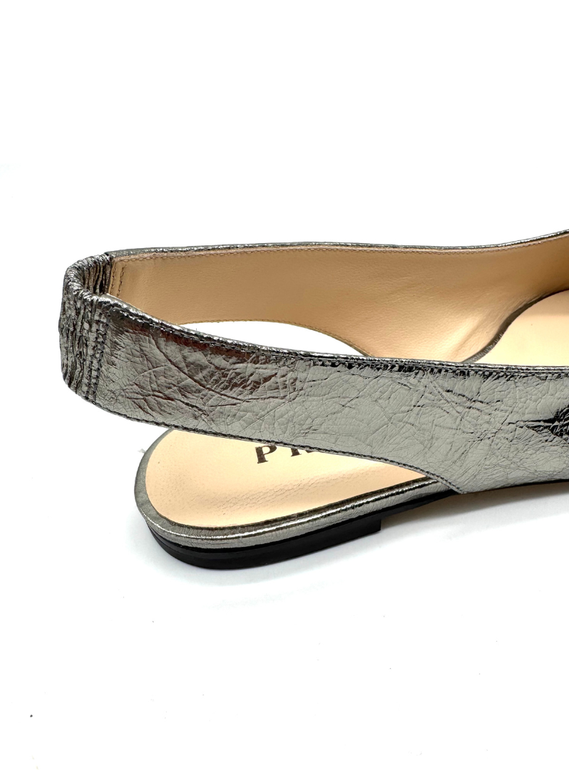 Prosperine - Flat shoes crash silver