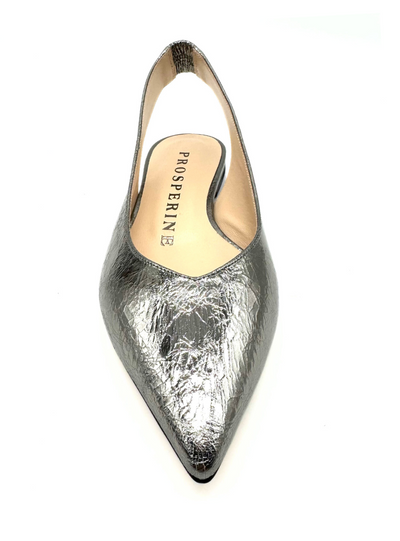 Prosperine - Flat shoes crash silver