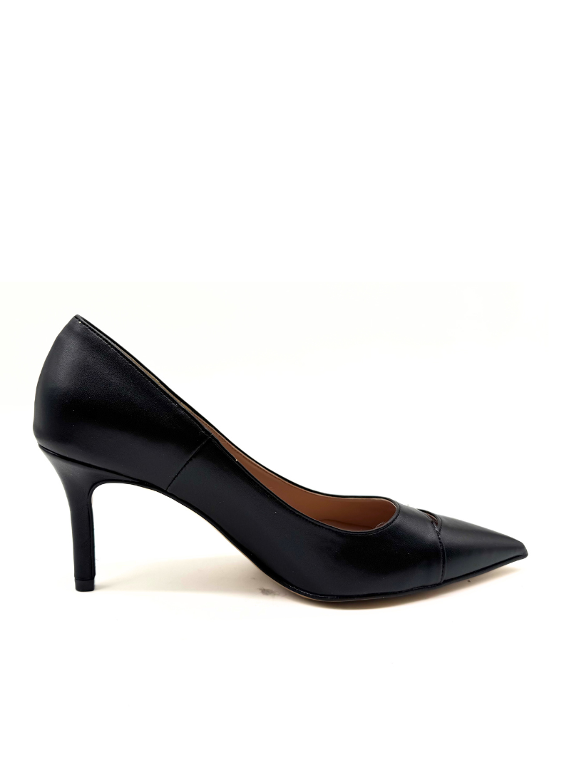 Divine Follie - Décolleté in pelle black