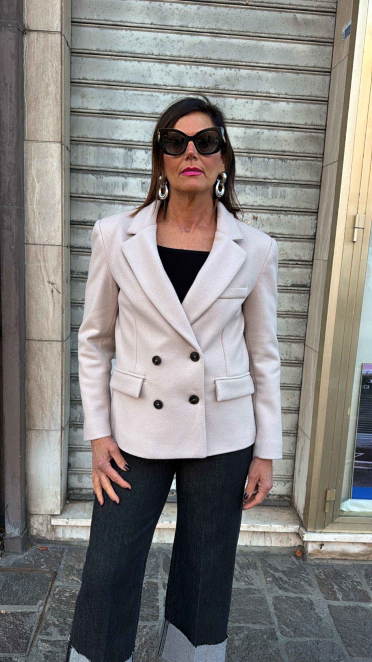 TENSIONE IN GIACCA CASHA PANNA