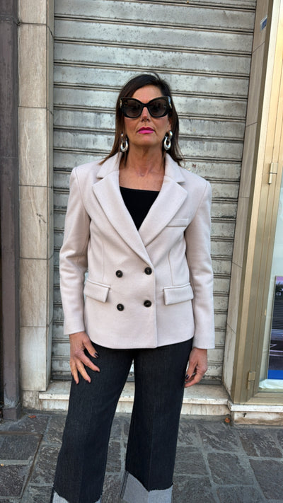 TENSIONE IN GIACCA CASHA PANNA