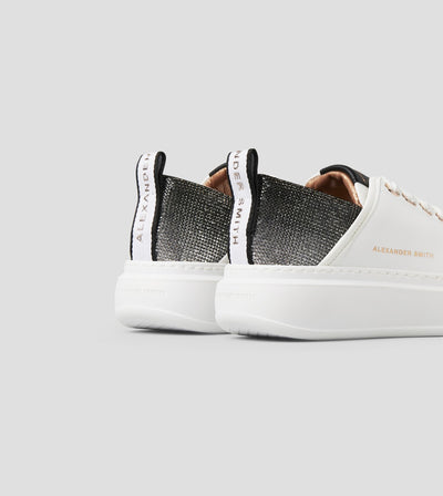 ALEXANDER SMITH WEMBLEY WOMAN WHITE DARK SILVER