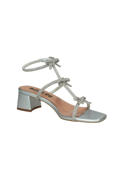 BIBI LOU ABBY SANDAL SILVER